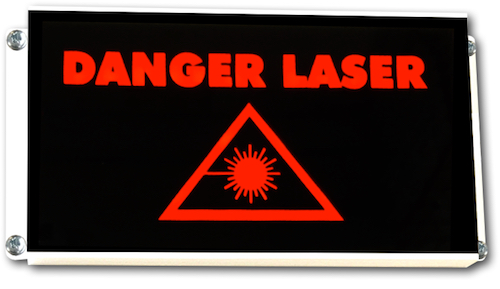 danger laser
