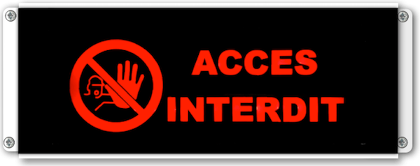 Acces Interdit