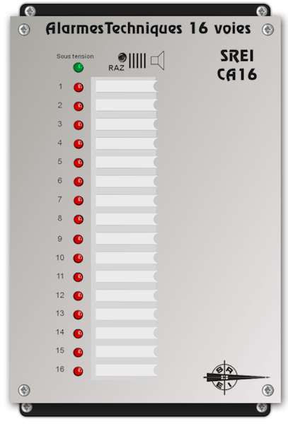Coffret CA16 ultra plat 16 entrées, épaisseur 26 mm